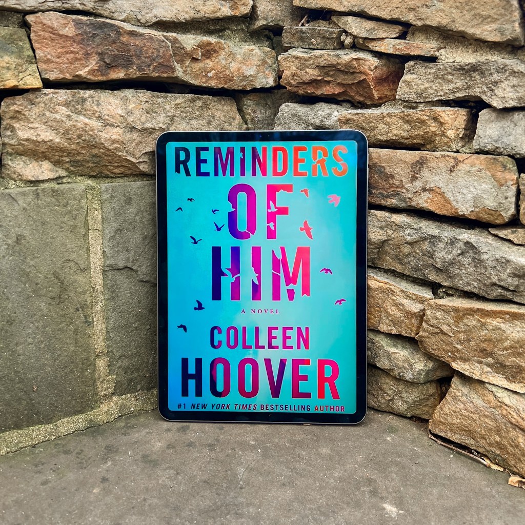 Photo of Colleen Hoover's Reminders of Him ebook on iPad 