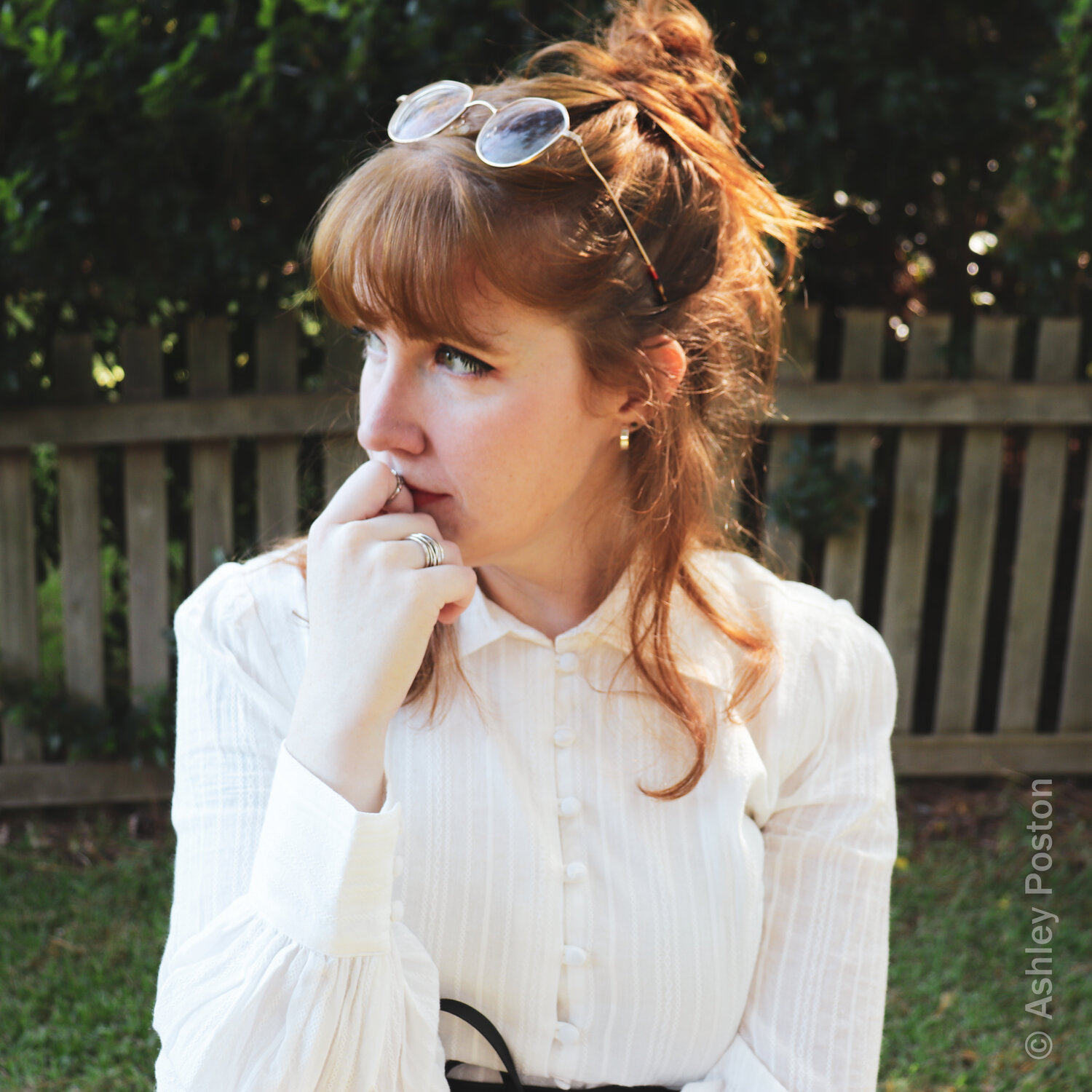 Headshot of author Ashley Poston